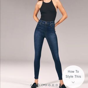 HIGH RISE SUPER SKINNY JEANS
